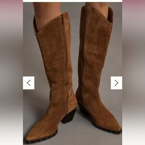 Matisse Judd Bourbon Suede Heeled Boots